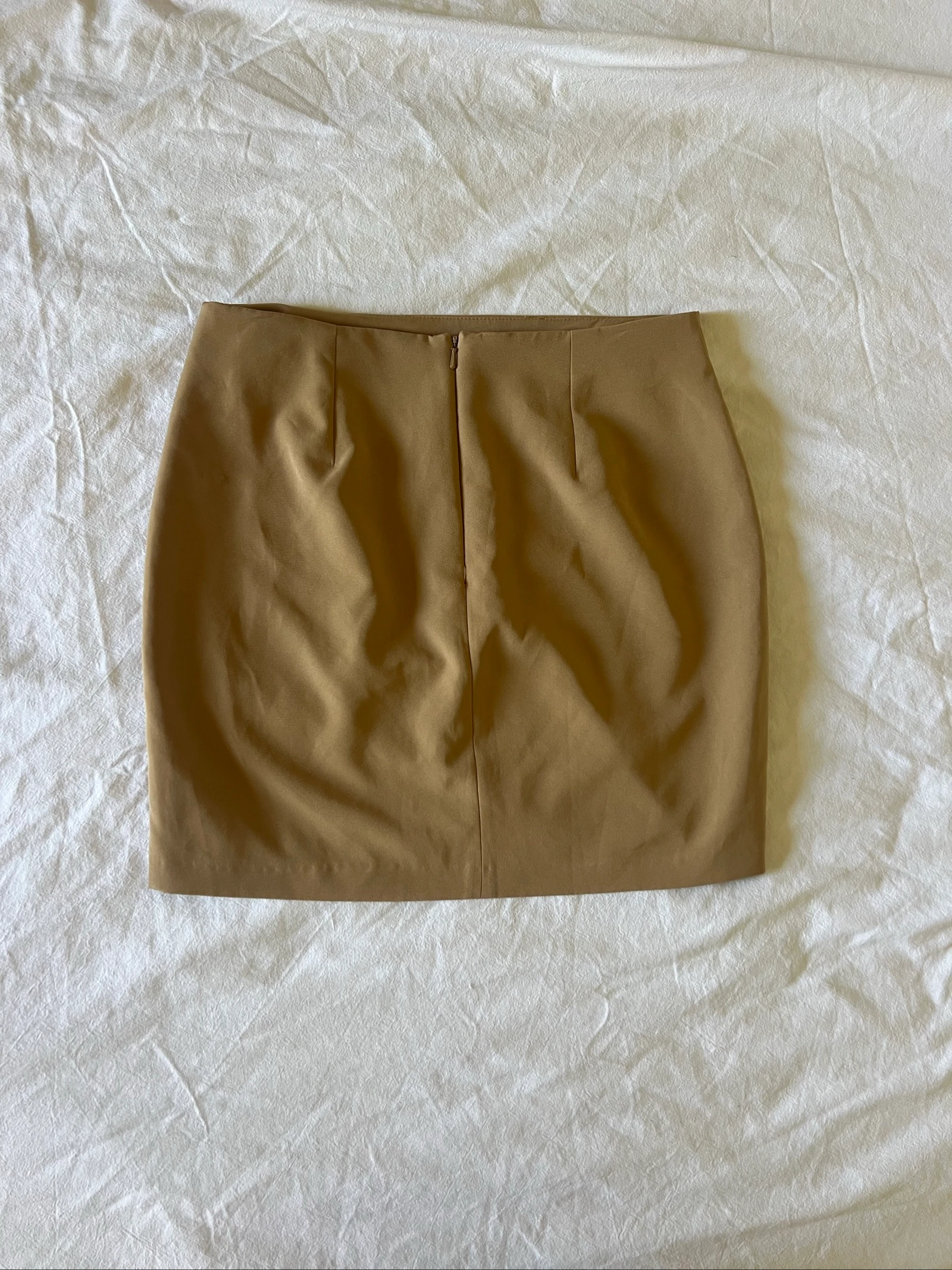 Asos beige dressy short skirt – photo 2